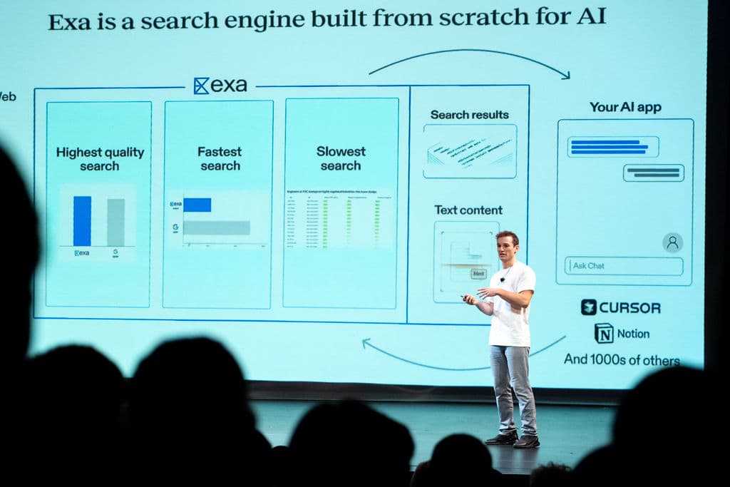 Connected Stack 2025 speaker on stage